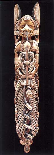 Malanggan-Figur, Neuirland. Ethnologisches Museum Berlin.